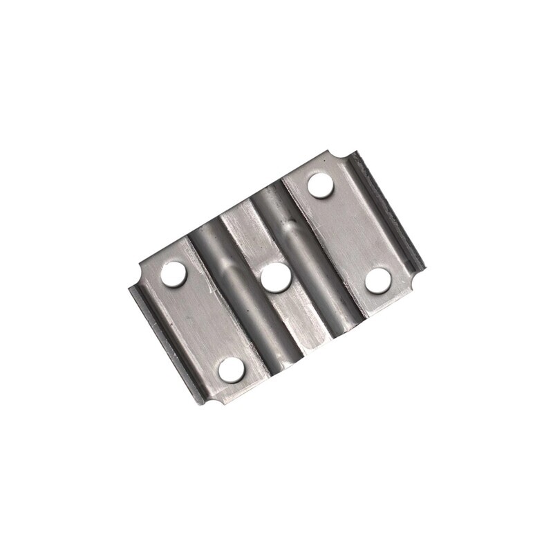 5200# - 7000# Eye to Eye Tie Plate Raw Ribbed TP-300175R