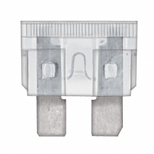25 Amp Fuse Clear 20pc