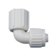 Flair-It RV Fresh Water Coupler 1/2&quot; PEX x 3/4&quot; FPT Swivel Nut 90 Degree Elbow (6811)