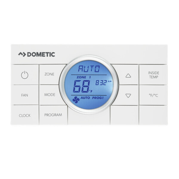 Dometic Comfort Control Center Multi-Zone CCC Thermostat in White, Control Board Not Included