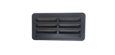 RV Refrigerator Side Vent 20” Black ( Z1920RSV20-B )