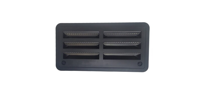 RV Refrigerator Side Vent 20” Black ( Z1920RSV20-B )