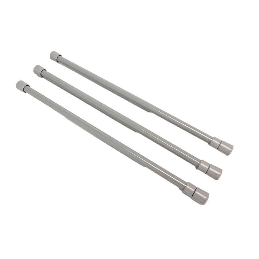 Refrigerator Bars 16-28&quot; Gray 3 Pack (44055)