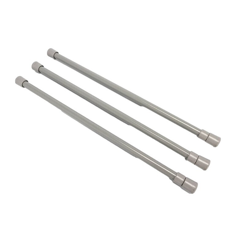 Refrigerator Bars 16-28&quot; Gray 3 Pack (44055)