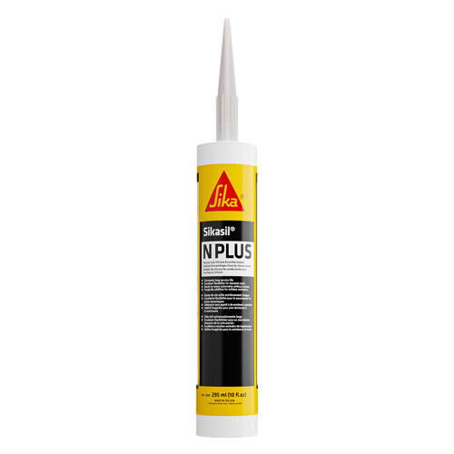 Sikasil-N Plus Transwhite Sealant 295ML/10.1 OZ Cartridge (Surplus Due To Expiration Date)