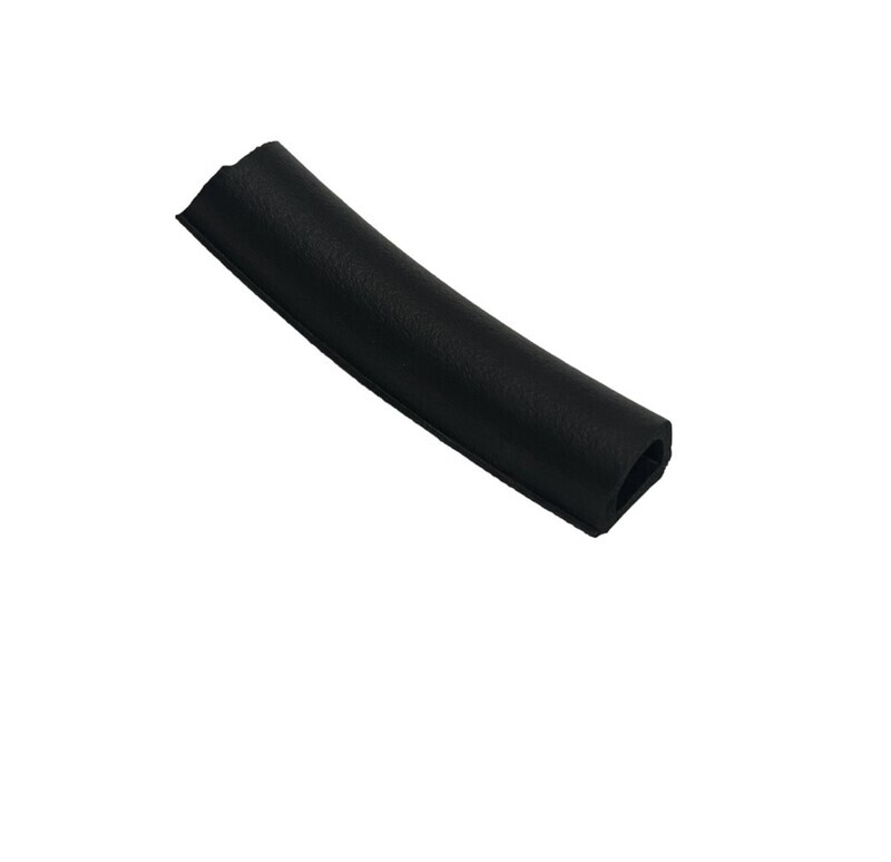 Hollow D Single Rubber Bulb Seal w/Adhesive .750"W x .562"H (By the Foot) LP135
