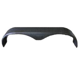 Diamond Plate Steel Tandem Teardrop Fender 72&quot;L x 11&quot;W x 20&quot;H