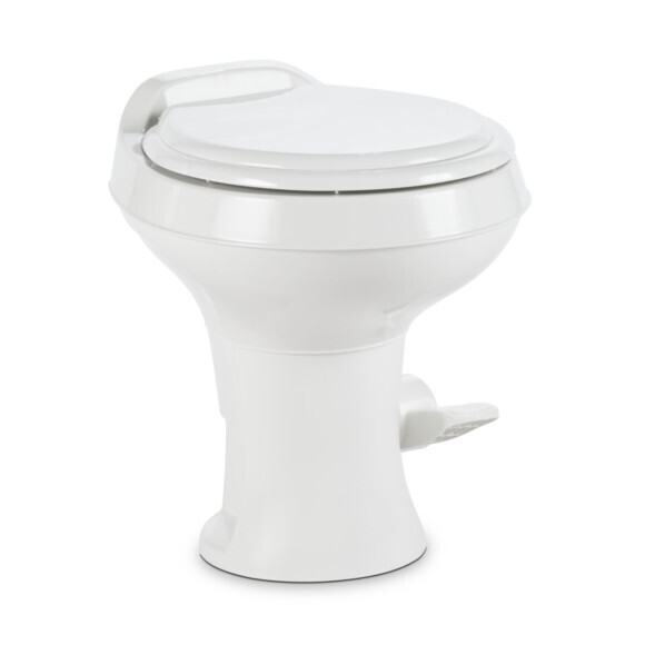 Dometic White Standard Plastic 300 Series Toilet (302300071)