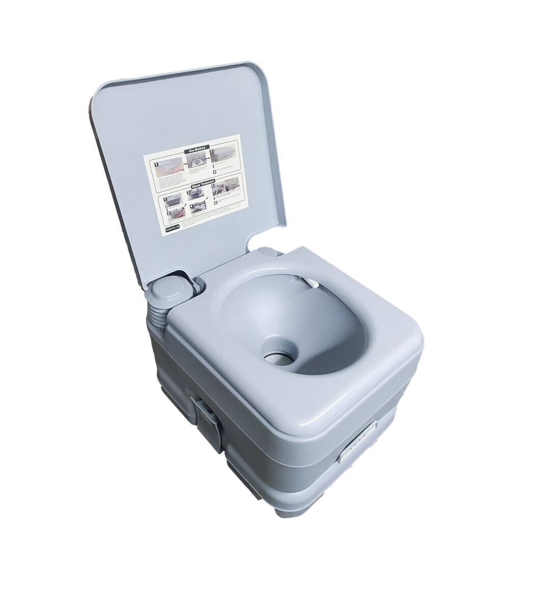 RV Portable Toilet 2.5 Gallon Light Gray ( 18205 )