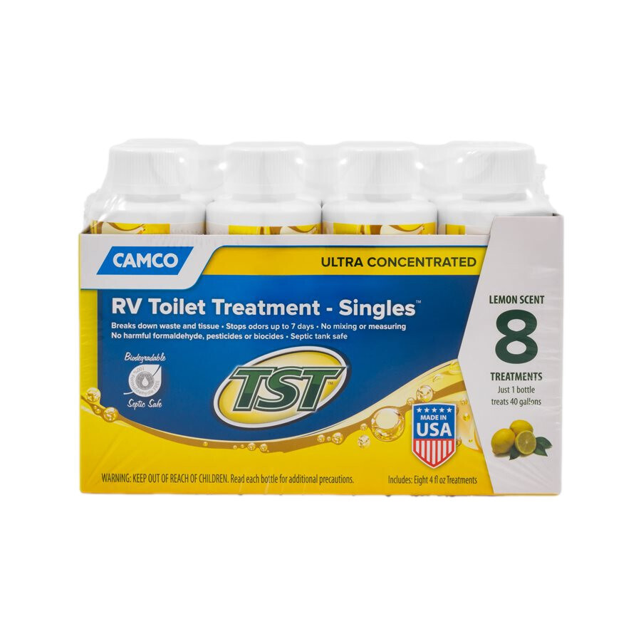 RV Toilet Treatment 8-Pack- Lemon (41571)