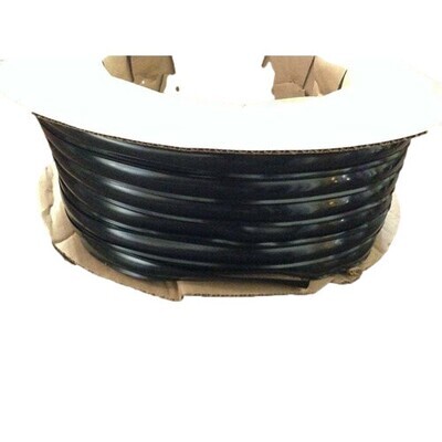 Automotive Authority Black Vinyl 1" Insert Molding Trim Screw Cover RV Camper Travel Trailer (Black, 35 ft)