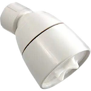 3/8&quot; Plastic Shower Head White (PF275005)