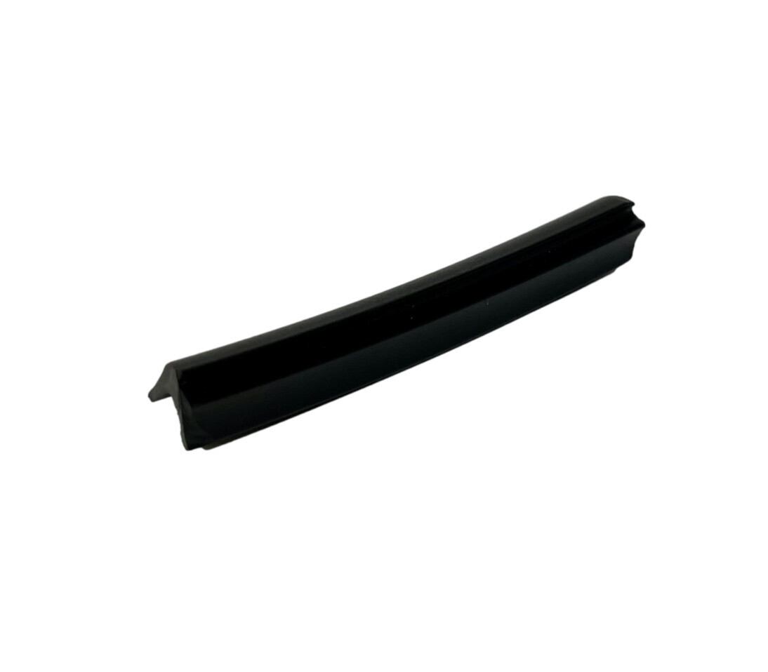 Window Seal Rubber Glazing Bead 1/2&quot; x 1/4&quot; - Black (By the Foot)