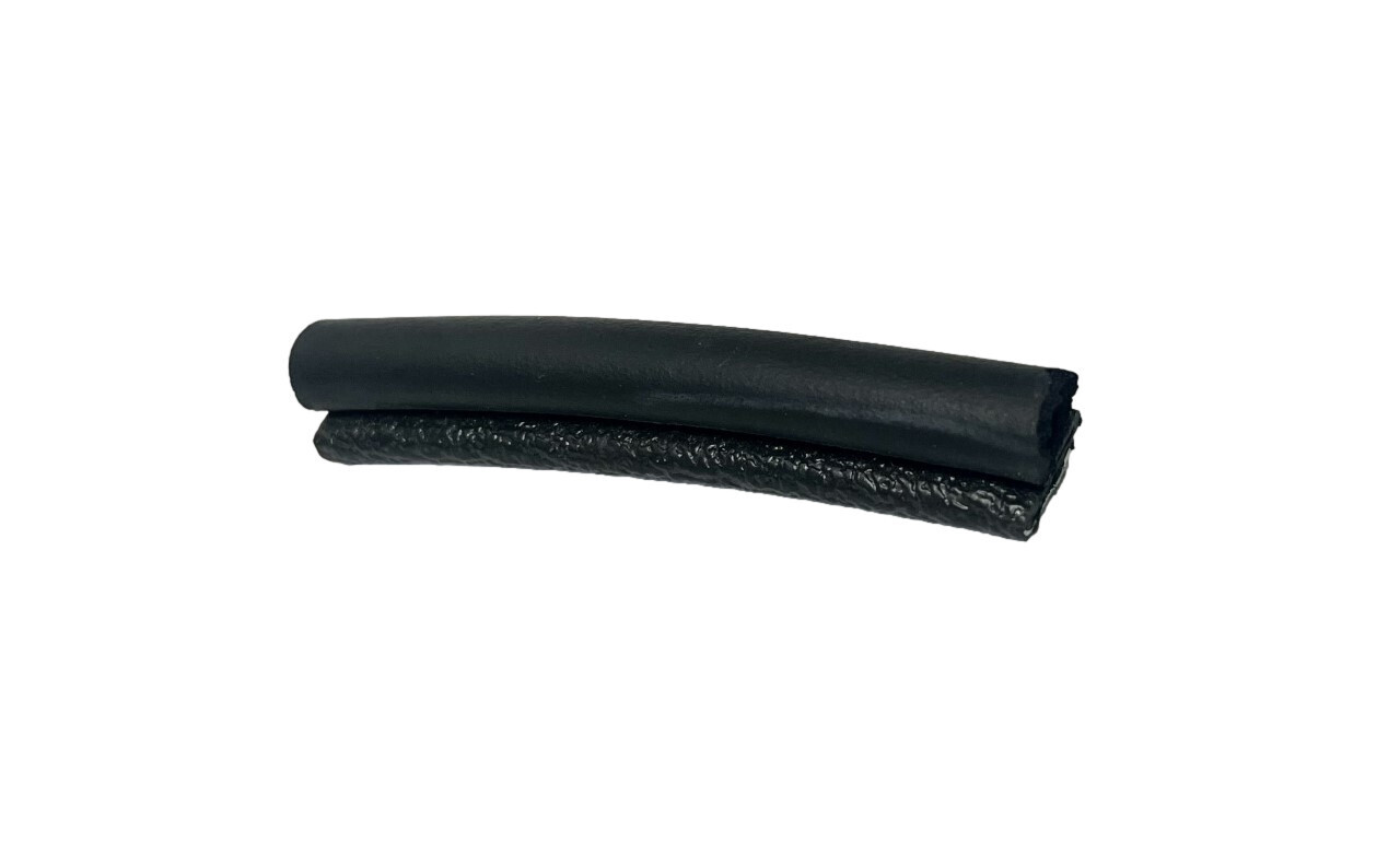 Standard Rubber Trim Seal 1/16&quot; Pinch with 3/8&quot; Bulb on Top Side (By the Foot) TSB1300A-6 - Discontinue