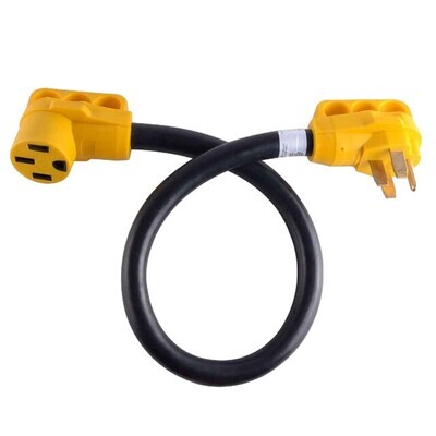 (EC5050H) 50A RV Extension Cord with Grip Handle 6/3+8/1 50ft