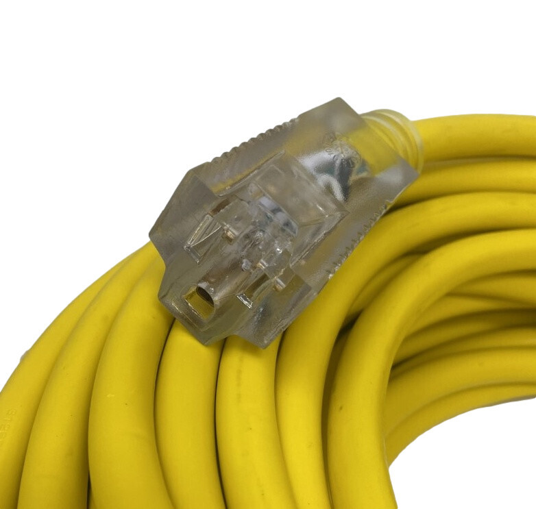(06-PT6512100T) Outdoor Extension Cord with Indicator Light 100' 12/3AWG  15 AMPS