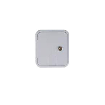 (1803SW) Small Cable Hatch White