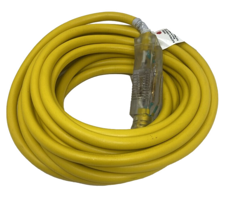 (06-PT651250T) Outdoor Extension Cord with Indicator Light 50&#39; 12/3AWG 15 AMPS