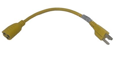 (06-PT6516D) 12&quot; Outlet Extended Power Cord