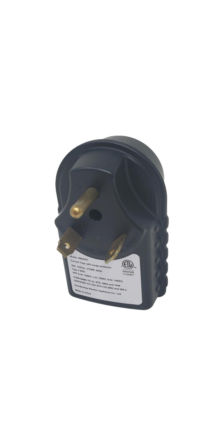 (RM30SC) 30A Male RV Surge Adapter