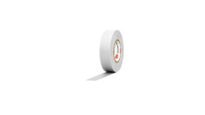 3/4&quot; 1400 3M White Vinyl Electrical Tape (C1400-75WH)