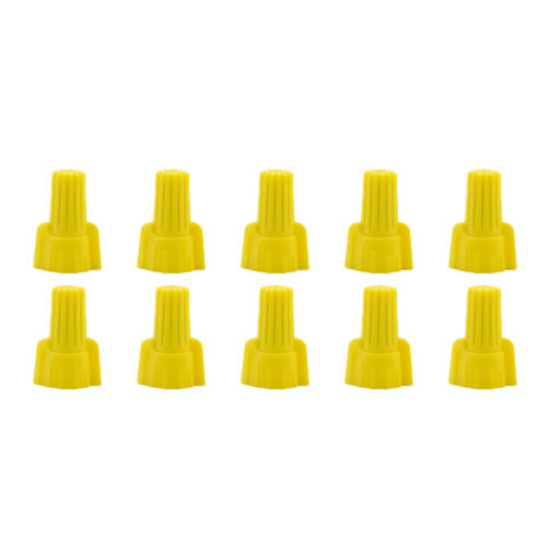 Twist Wire Connector 10Pc- Yellow