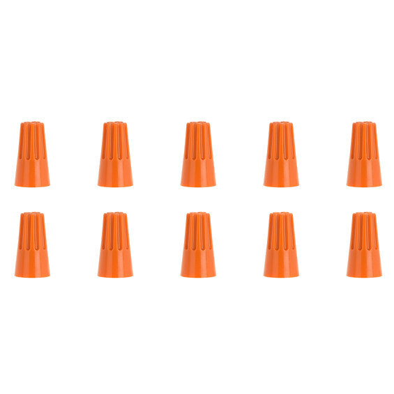 Orange Twist Wire Connector- 10Pc