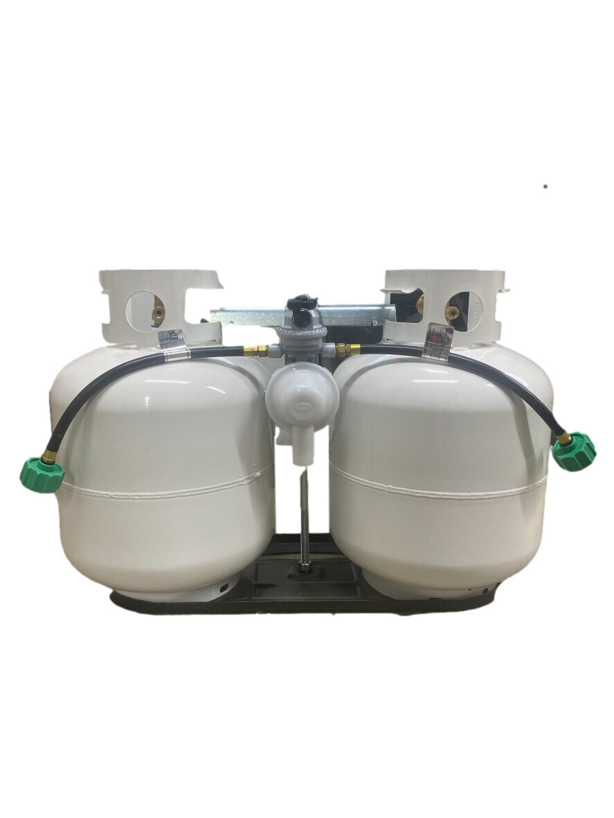 Double 20# LP Tank Set Up
