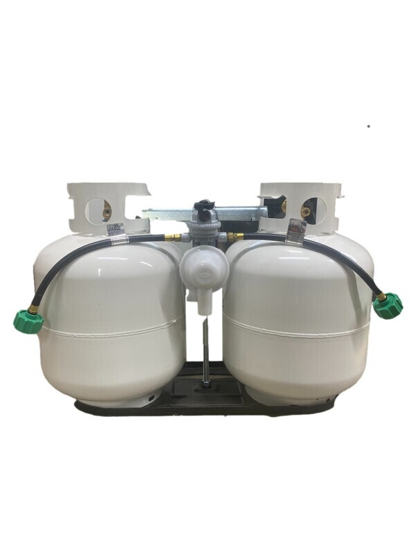 Double 20# LP Tank Set Up