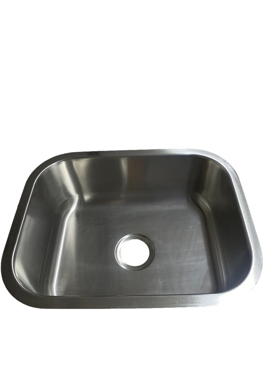 Stainless Steel Sink 23&quot; L x 17 3/4&quot; W x 8 3/4&quot; D