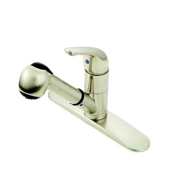 8" Brushed Nickle Kitchen Pull-Out Faucet W/Lever Handle (SL1000N)