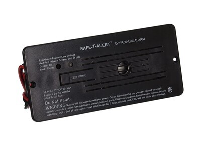 Safe-T-Alert Propane Alarm Black Flush Mount ( 30-442-P-BL )