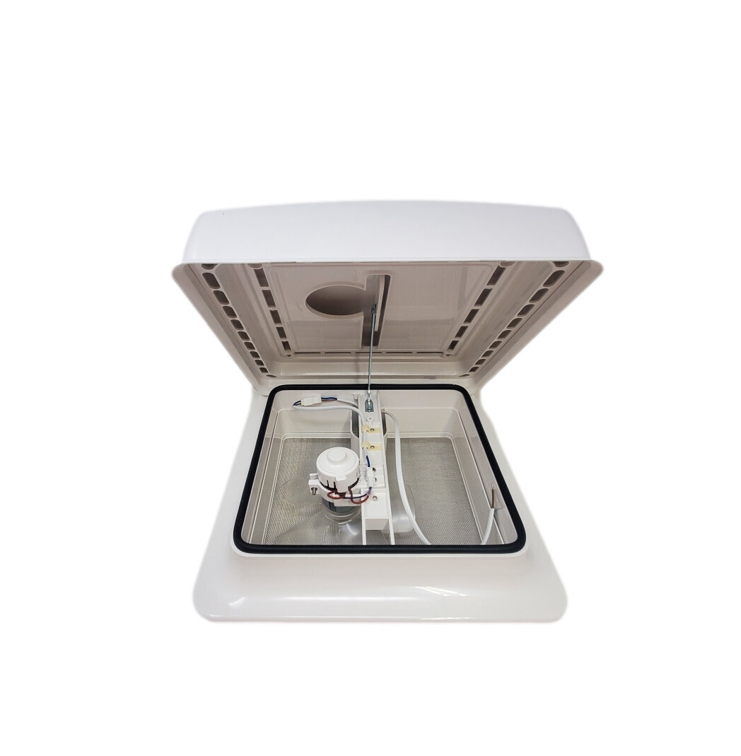 Shower Hatch W/12V Motor White ( R12VH-W )