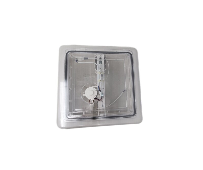 Shower Hatch W/12V Motor Clear (R12VH-C)