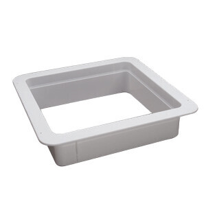 3-1/4&quot; to 4-1/4&quot; Garnish Ring White (90094)
