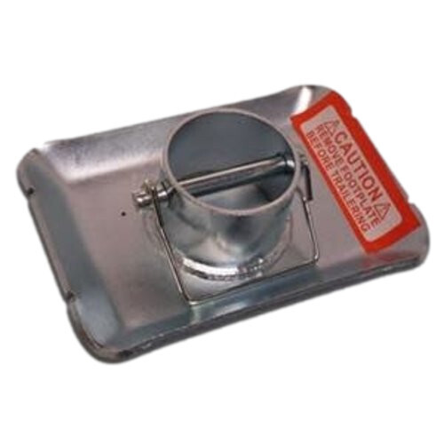 Short Zinc Jack Foot 2000# Capacity 1.7&quot; Tall JF-100-Z