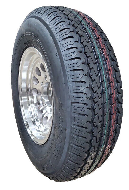 Kenda Loadstar Karrier ST235/80R16 Aluminum Mod 8-6.5 LRE