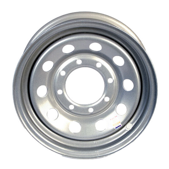 Steel Wheel 16&quot; x 6&quot; 8-6.5 Mod Silver
