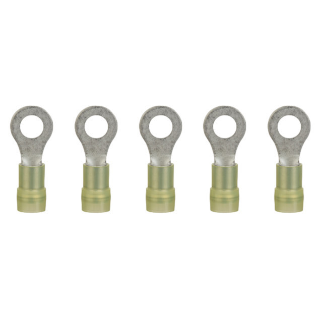 Nylon Insulated Ring Terminal 12-10AWG #10 5 Pack (80863)