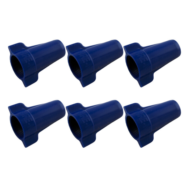Blue Twist Wire Connect 6 pack
