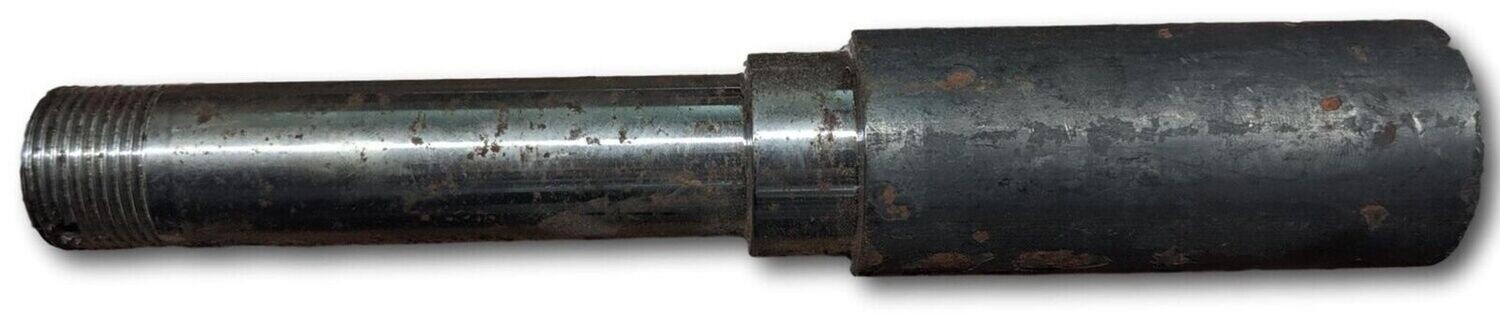 2000# Capacity Round Idler Spindle 1.25&quot; Shank, 1.23&quot; Seal, 1&quot; Inside &amp; Outside Bearing