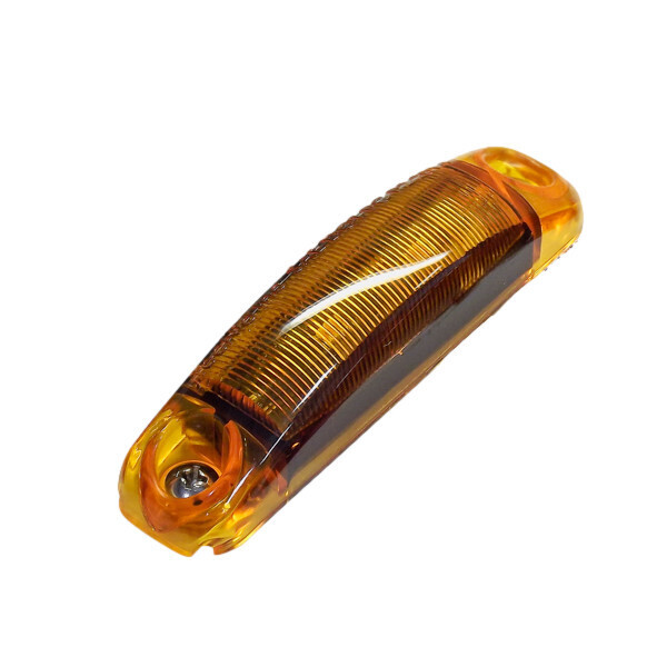 3.5&quot; x  0.75&quot; Surface Mount P2/PC Rated Amber/Amber Sidemarker Hardwired S18-AA00-1