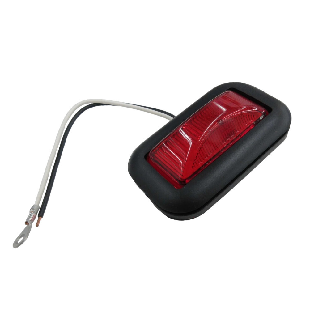 2.5&quot; x 1.25&quot; RED Incandescent