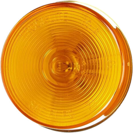 **CLEARANCE** Trailer Light 2.5&quot; Round Incandesent Amber/Amber