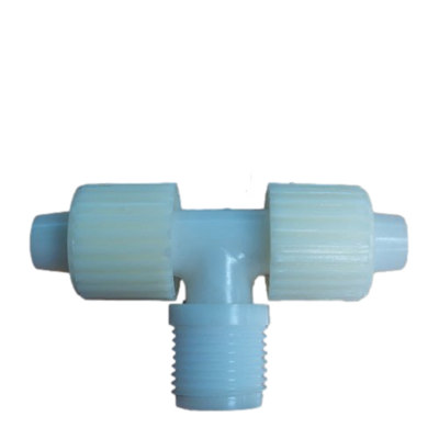 1/2&quot; Push x 1/2&quot; MPT x 1/2&quot; MPT Tee Fitting
