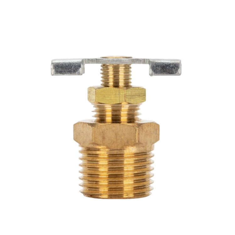 Water Heater Drain Valve Brass 1/2&quot; (11703)