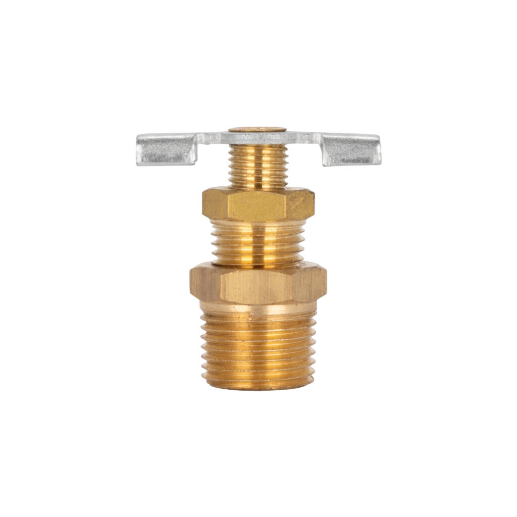 Water Heater Drain Valve Brass 3/8&quot; (11683)