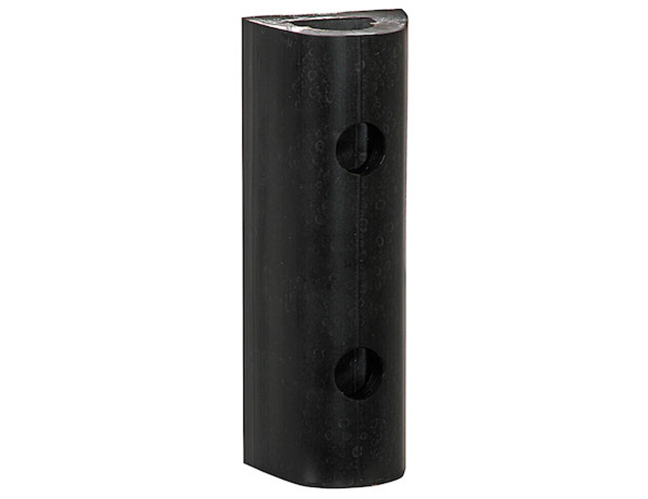 6&quot; Rectangle Rubber Bumper W/Radius 2-1/2&quot; x 1-7/8&quot;