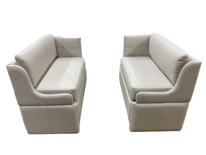 44" Sunguard Beige Dinette Set - Surplus (#3)