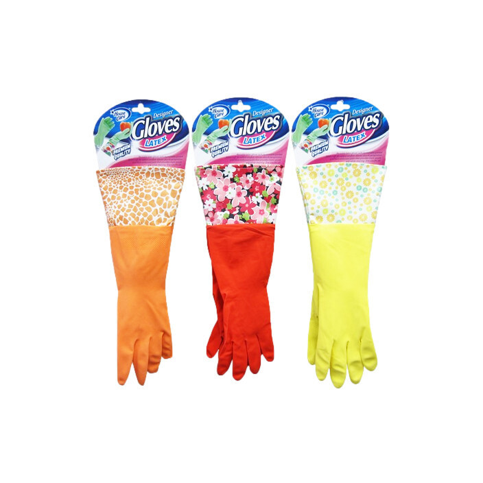 Latex Gloves W/Design Cuff (42-10049)